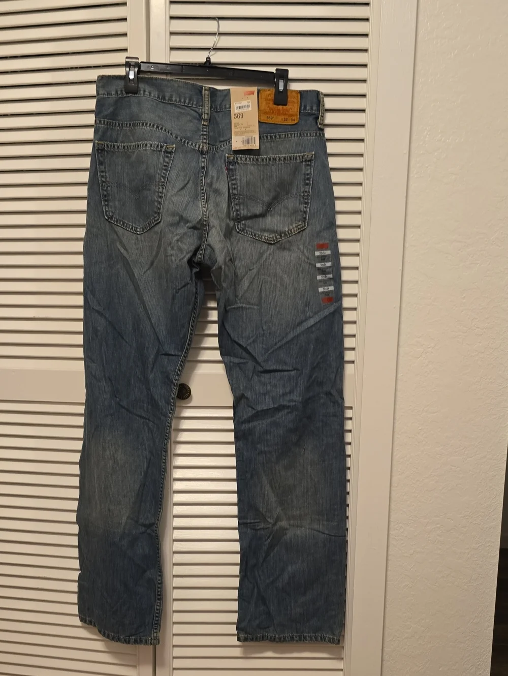 Men's Levi's 569 Loose Straight Fit Denim Jeans